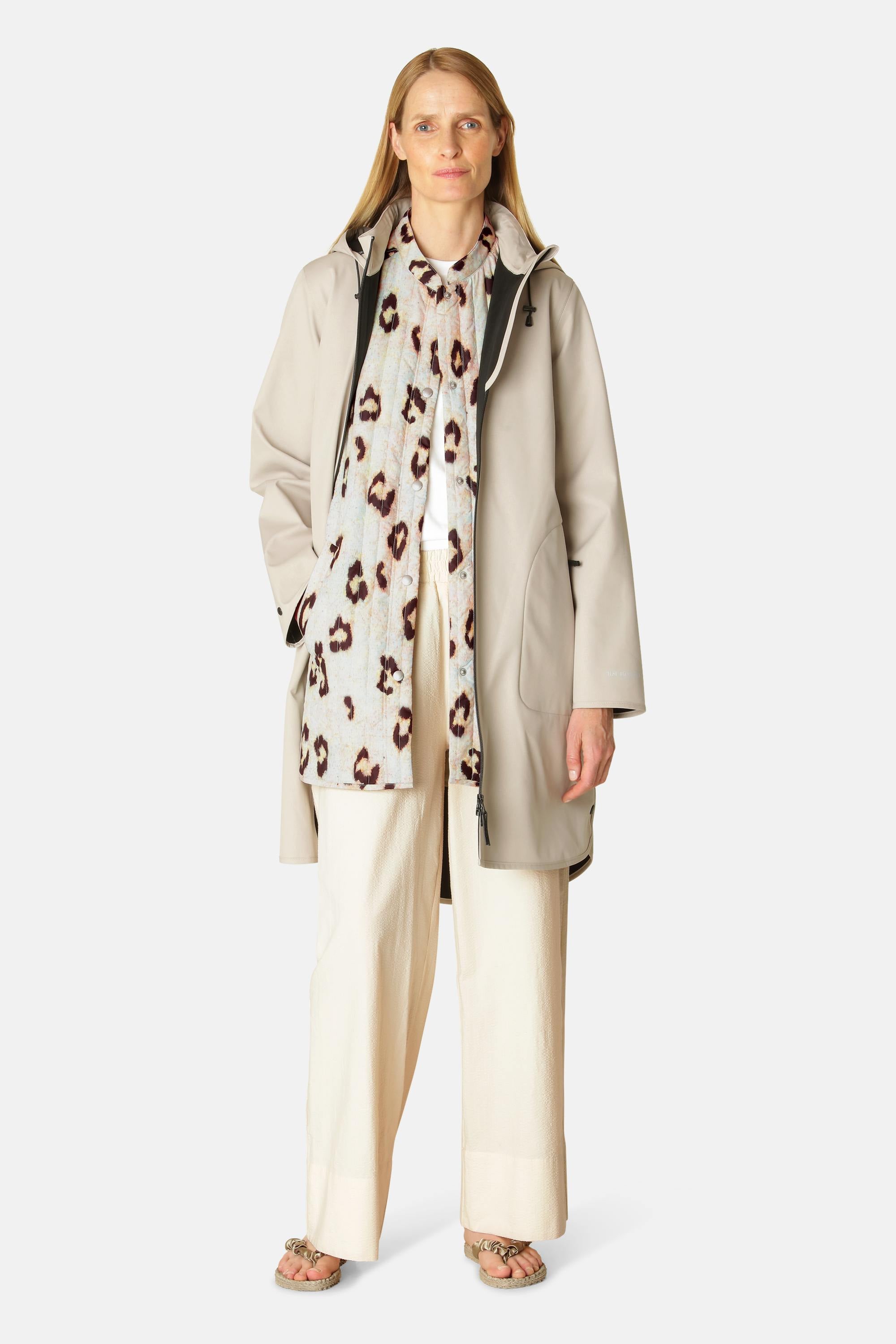Softshell Regnjakke A-fasong - Chateau Gray